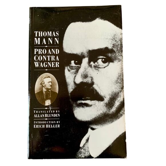 Thomas Mann Pro and Contra Wagner Book Paperback 1985 Faber & Faber - Picture 1 of 12